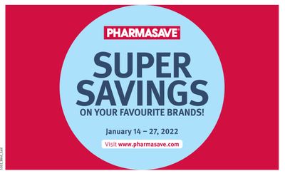 Pharmasave (ON) Super Savings Flyer January 14 to 27