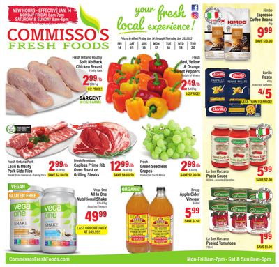 Commisso's Fresh Foods Flyer January 14 to 20