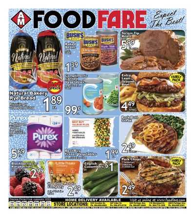 Food Fare Flyer January 15 to 21