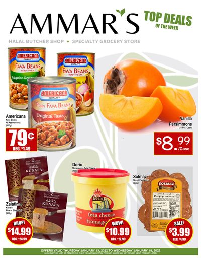 Ammar's Halal Meats Flyer January 13 to 19