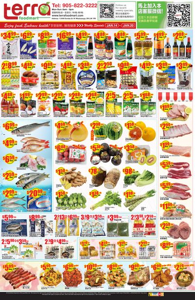 Terra Foodmart Flyer January 14 to 20
