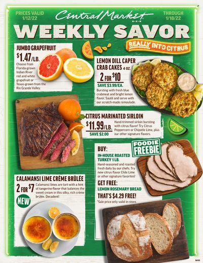 Central Market (TX) Weekly Ad Flyer January 13 to January 20