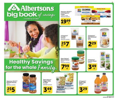 Albertsons (CA, ID, LA, MT, OR, TX, WA) Weekly Ad Flyer January 13 to January 20