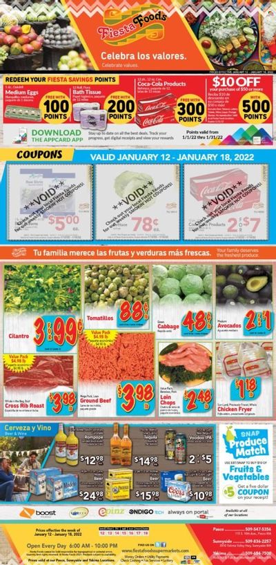 Fiesta Foods SuperMarkets (WA) Weekly Ad Flyer January 13 to January 20