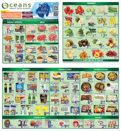 Oceans Fresh Food Market (Brampton) Flyer January 14 to 20