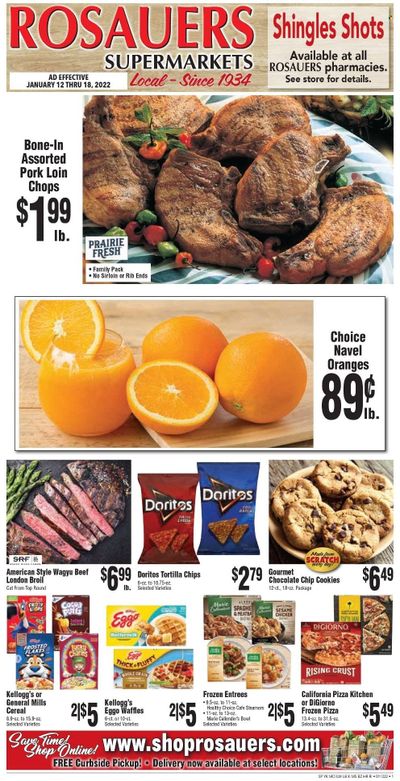Rosauers (ID, MT, OR, WA) Weekly Ad Flyer January 13 to January 20