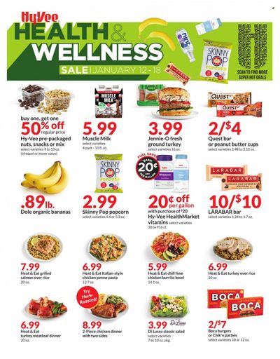 Hy-Vee (IA, IL, MN, MO, SD) Weekly Ad Flyer January 13 to January 20