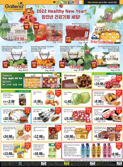 Galleria Supermarket Flyer January 14 to 20