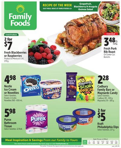Family Foods Flyer January 14 to 20