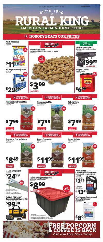 Rural King Weekly Ad Flyer January 13 to January 20