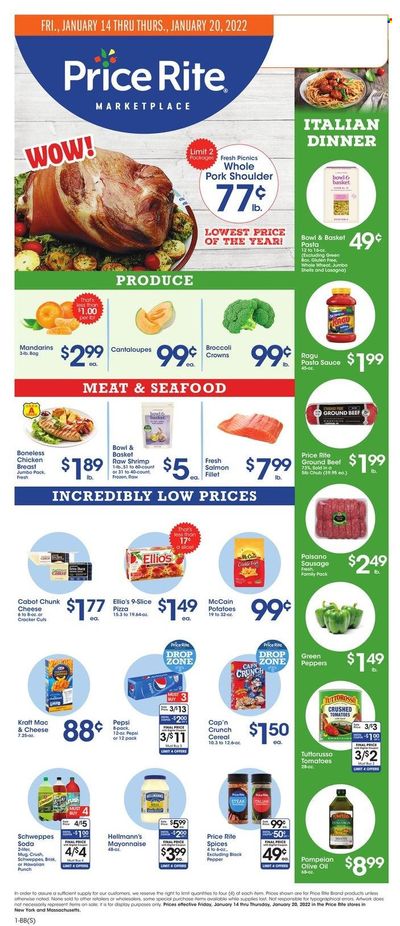 Price Rite (CT, MA, MD, NH, NJ, NY, PA, RI) Weekly Ad Flyer January 13 to January 20