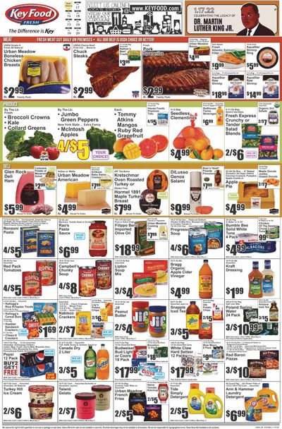 Key Food (NY) Weekly Ad Flyer January 13 to January 20