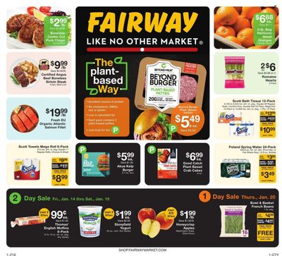 Fairway Market (CT, NJ, NY) Weekly Ad Flyer January 13 to January 20