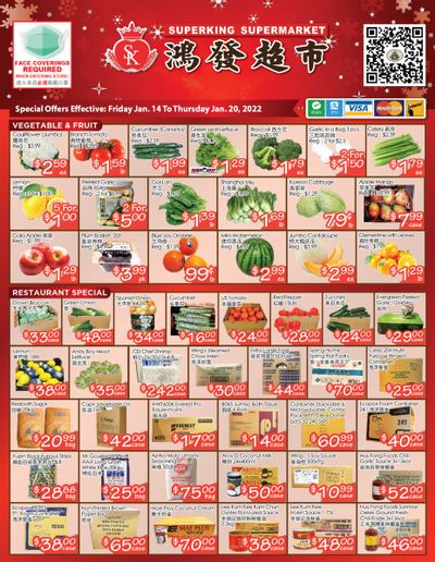 Superking Supermarket (North York) Flyer January 14 to 20