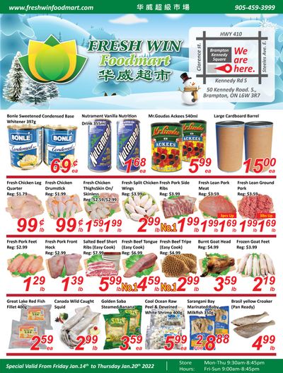 Fresh Win Foodmart Flyer January 14 to 20