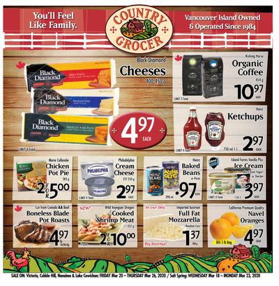 Country Grocer Flyer March 20 to 26