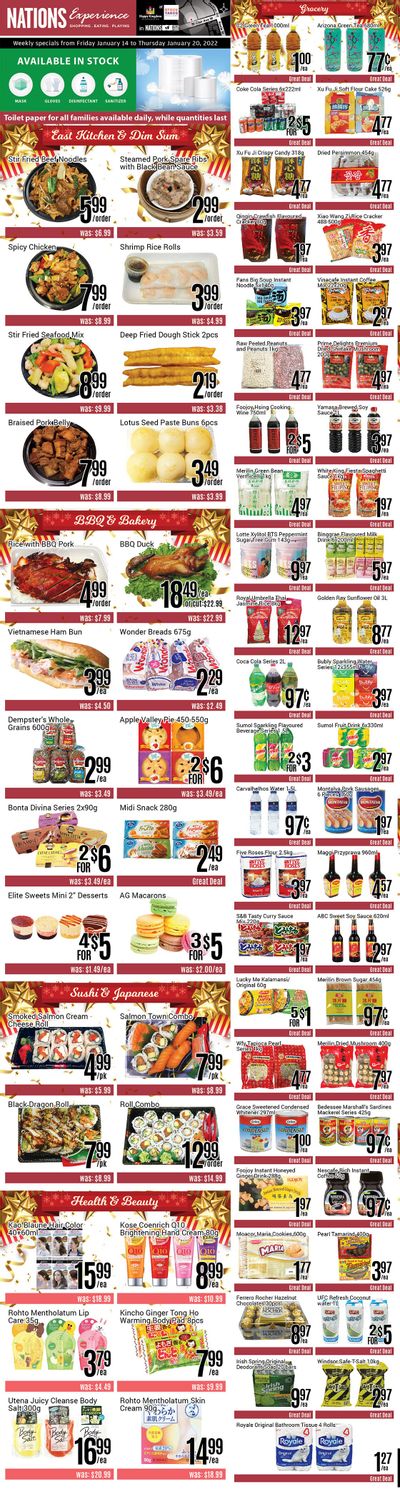 Nations Fresh Foods (Toronto) Flyer January 14 to 20