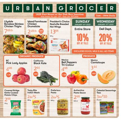 Urban Grocer Flyer January 14 to 20