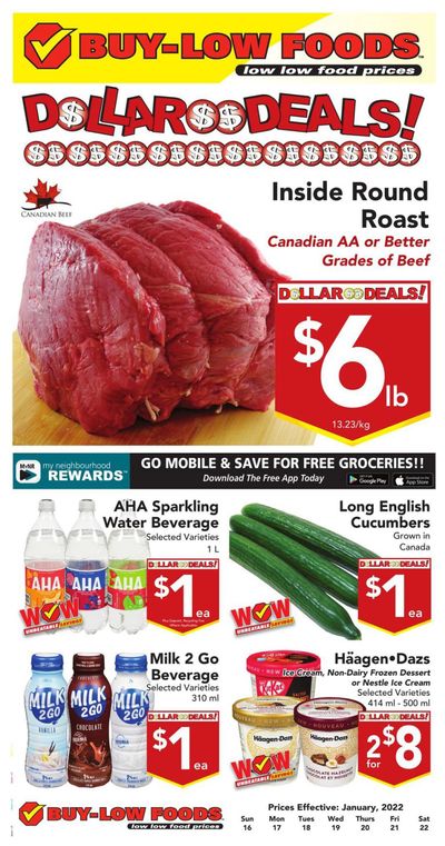 Buy-Low Foods Flyer January 16 to 22