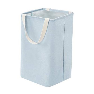 AmazonBasics Fabric Storage Bin - Tall Cube, Dusty Blue $16.19 (Reg $25.82)