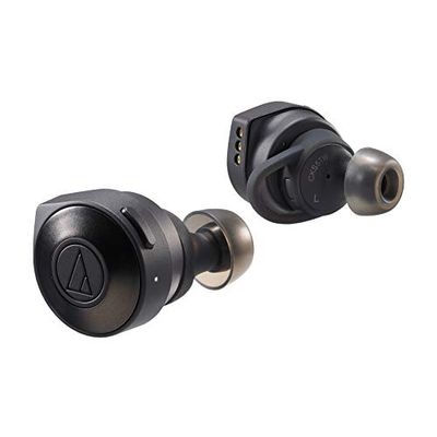 Audio-Technica ATH-CKS5TWBK Solid Bass Wireless in-Ear Headphones, Black $99 (Reg $159.99)