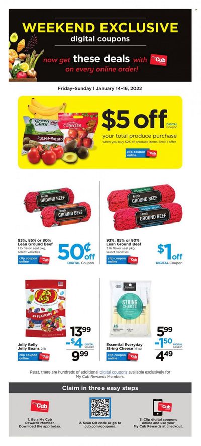 Cub Foods (MN) Weekly Ad Flyer January 15 to January 22