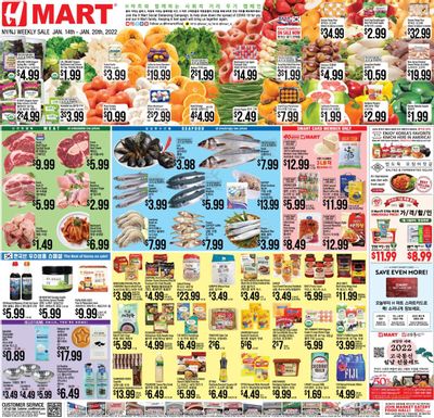 Hmart Weekly Ad Flyer January 15 to January 22