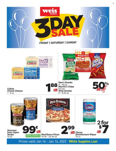 Weis (MD, NY, PA) Weekly Ad Flyer January 15 to January 22