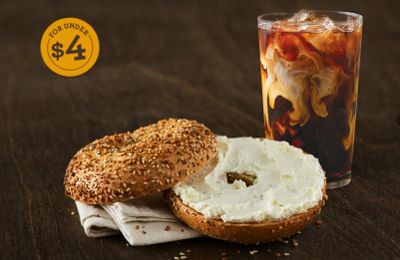 For Under $4 Get a Freshly Baked Breakfast Daily at Einstein Bros. Bagels: An In-app Shmear Society Exclusive