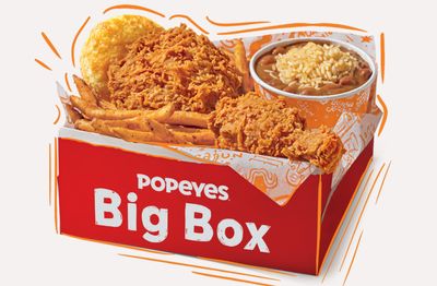 The Value Packed $5 Big Box Returns to Popeyes for a Limited Time with Online or In-app “Order Ahead” Purchases