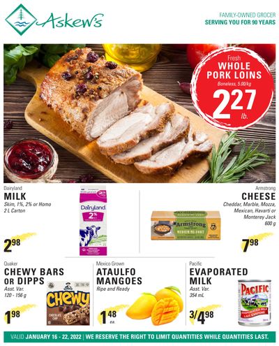 Askews Foods Flyer January 16 to 22