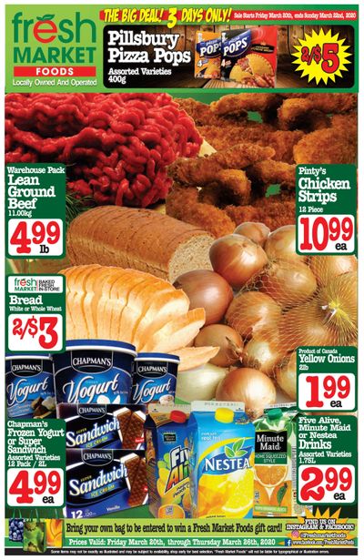 Fresh Market Foods Flyer March 20 to 26