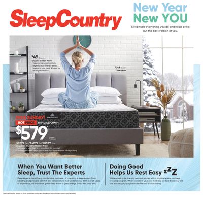 Sleep Country Flyer January 17 to 23