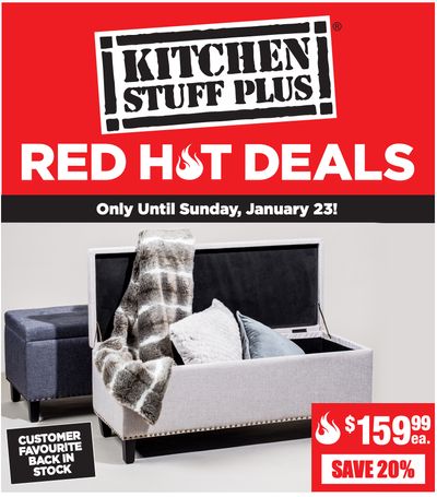 Kitchen Stuff Plus Canada Red Hot Deals: Save 44% on 2 Pc. Madame Bain Bathmat Set + More Offers