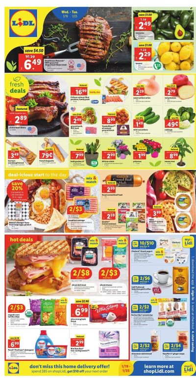 Lidl (GA, MD, NC, NJ, PA, SC, VA) Weekly Ad Flyer January 17 to January 24