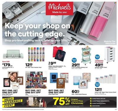 Michaels Weekly Ad Flyer January 17 to January 24