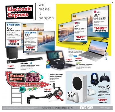 Electronic Express (AL, TN) Weekly Ad Flyer January 17 to January 24