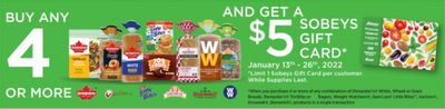 Sobeys Ontario Dempster’s Deal *Ends January 26th*