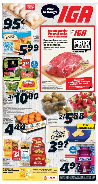 IGA (QC) Flyer January 20 to 26