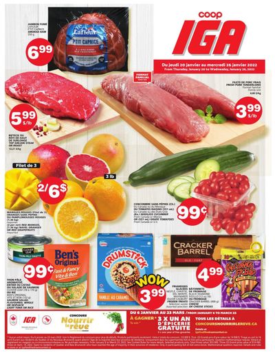 Coop IGA Flyer January 20 to 26