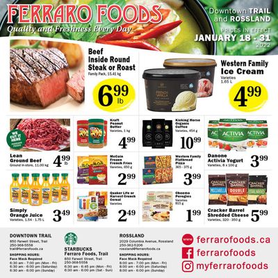 Ferraro Foods Flyer January 18 to 31