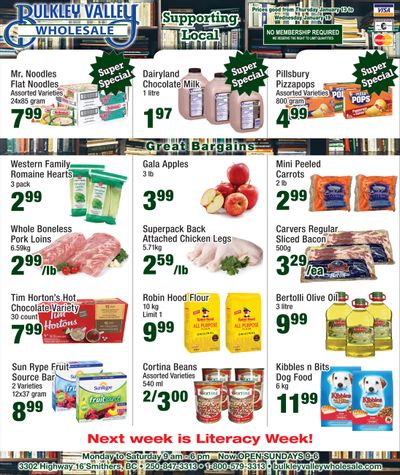 Bulkley Valley Wholesale Flyer January 13 to 19