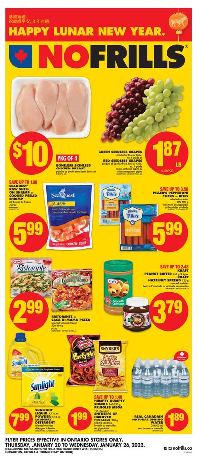No Frills (ON) Flyer January 20 to 26
