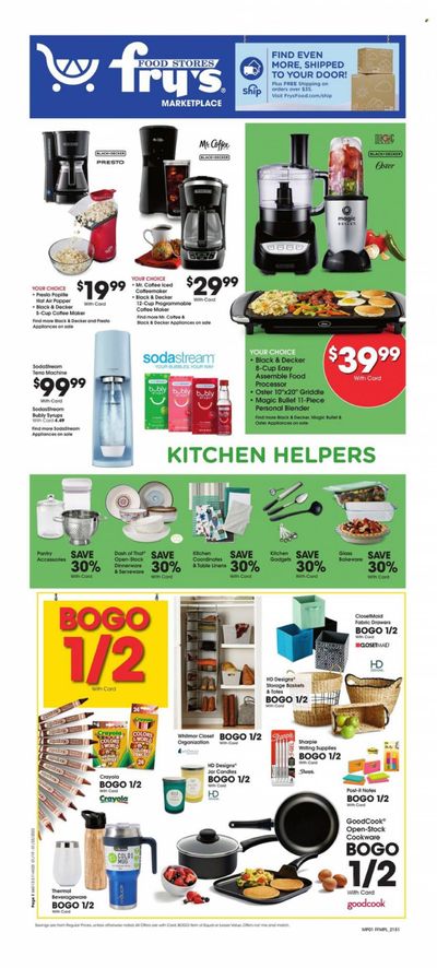 Fry’s (AZ) Weekly Ad Flyer January 19 to January 26