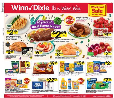 Winn Dixie (AL, FL, GA, LA) Weekly Ad Flyer January 19 to January 26