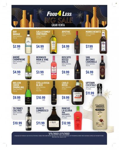Food 4 Less (CA) Weekly Ad Flyer January 19 to January 26