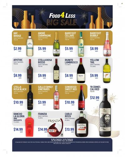 Food 4 Less (IN) Weekly Ad Flyer January 19 to January 26