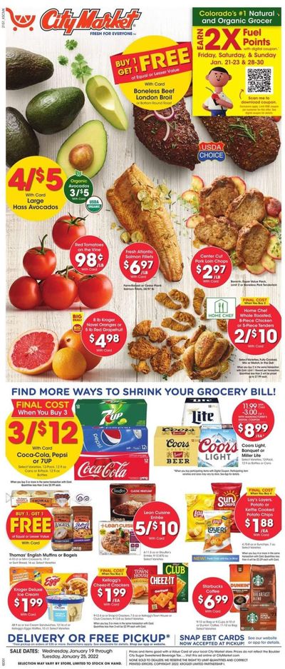 City Market (CO, UT, WY) Weekly Ad Flyer January 19 to January 26