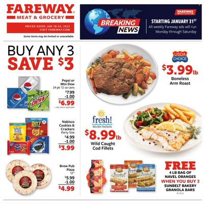 Fareway (IA) Weekly Ad Flyer January 19 to January 26