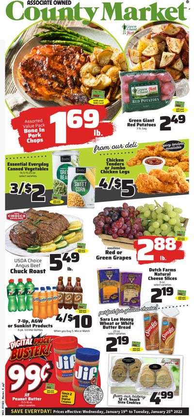 County Market (IL, IN, MO) Weekly Ad Flyer January 19 to January 26